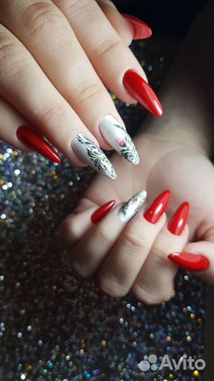 Маникюр. Наращивание ногтей. Скорость до 1.5 часов