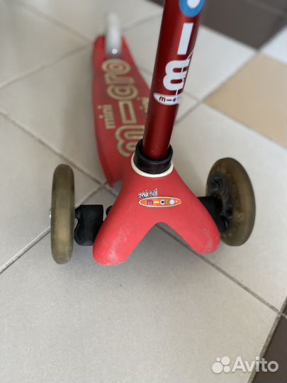Самокат mini micro deluxe led