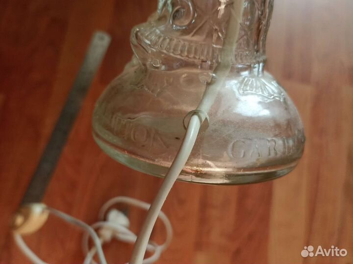 Основа для лампы стеклянная