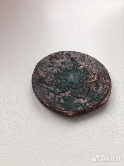 Медный пятак 1792 года