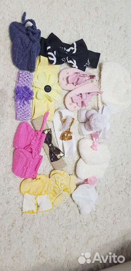 Детские вещи пакетом на девочку от 0 до 1 годика