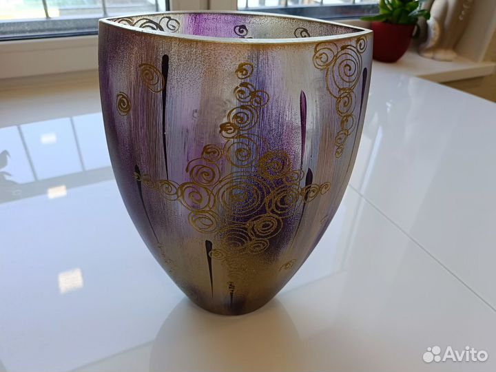 Ваза для цветов стекло