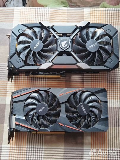 Видеокарты AMD RX580, 480, 570 - 4 или 8 Gb