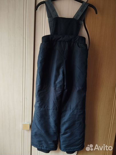 Полукомбинезон зимний на мальчика 128