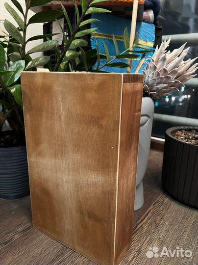 Коробка подарочная деревянная