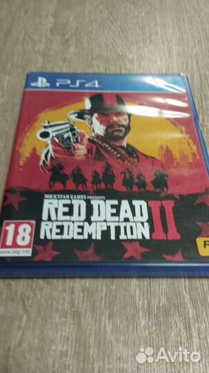 Red Dead Redemption 2 ps4 диск