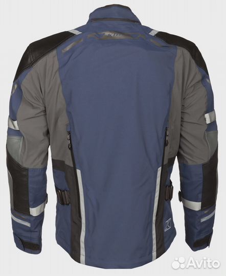 Туринговая мотокуртка с защитой Klim kodiak синяя
