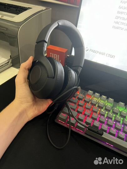 Игровые наушники razer kraken x