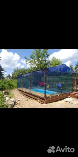 Мягкие пвх окна на беседку от произв-ля в Перми