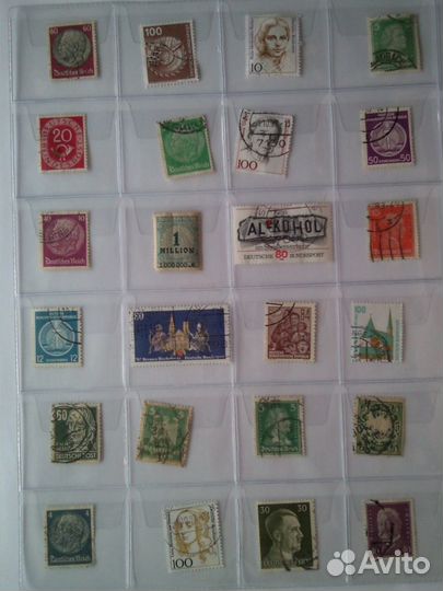 Марки - набор