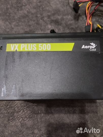 Блок питания aerocol vx plus 500