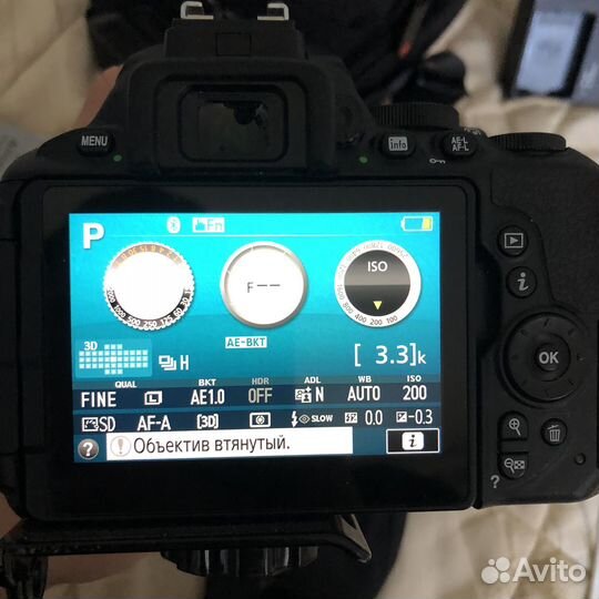 Фотоаппарат Nikon d5600 + вспышка