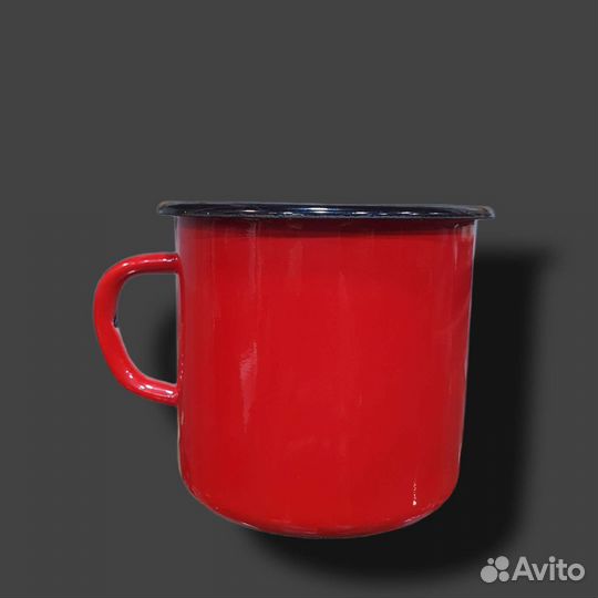 Эмалированная кружка