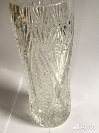 Хрустальная ваза