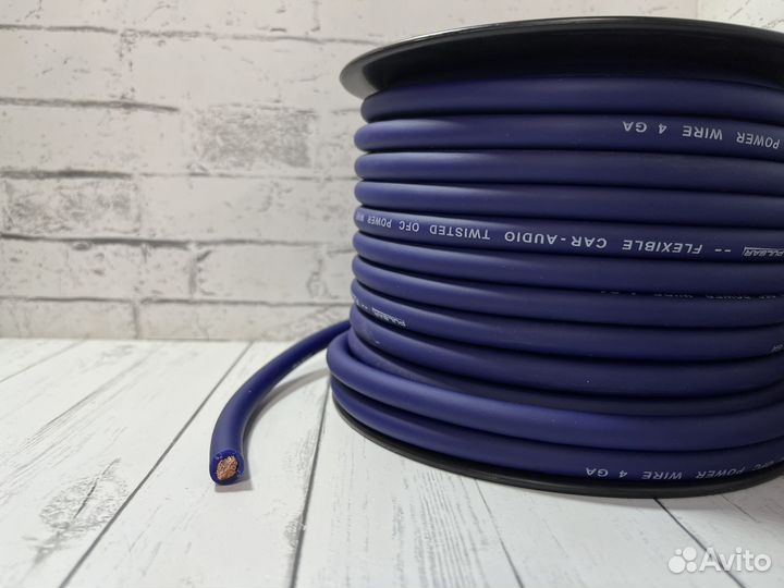 Силовой кабель Pulsar Master 4ga blue (30m)