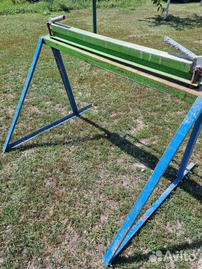 Листогибочный станок для производства воздуховодов