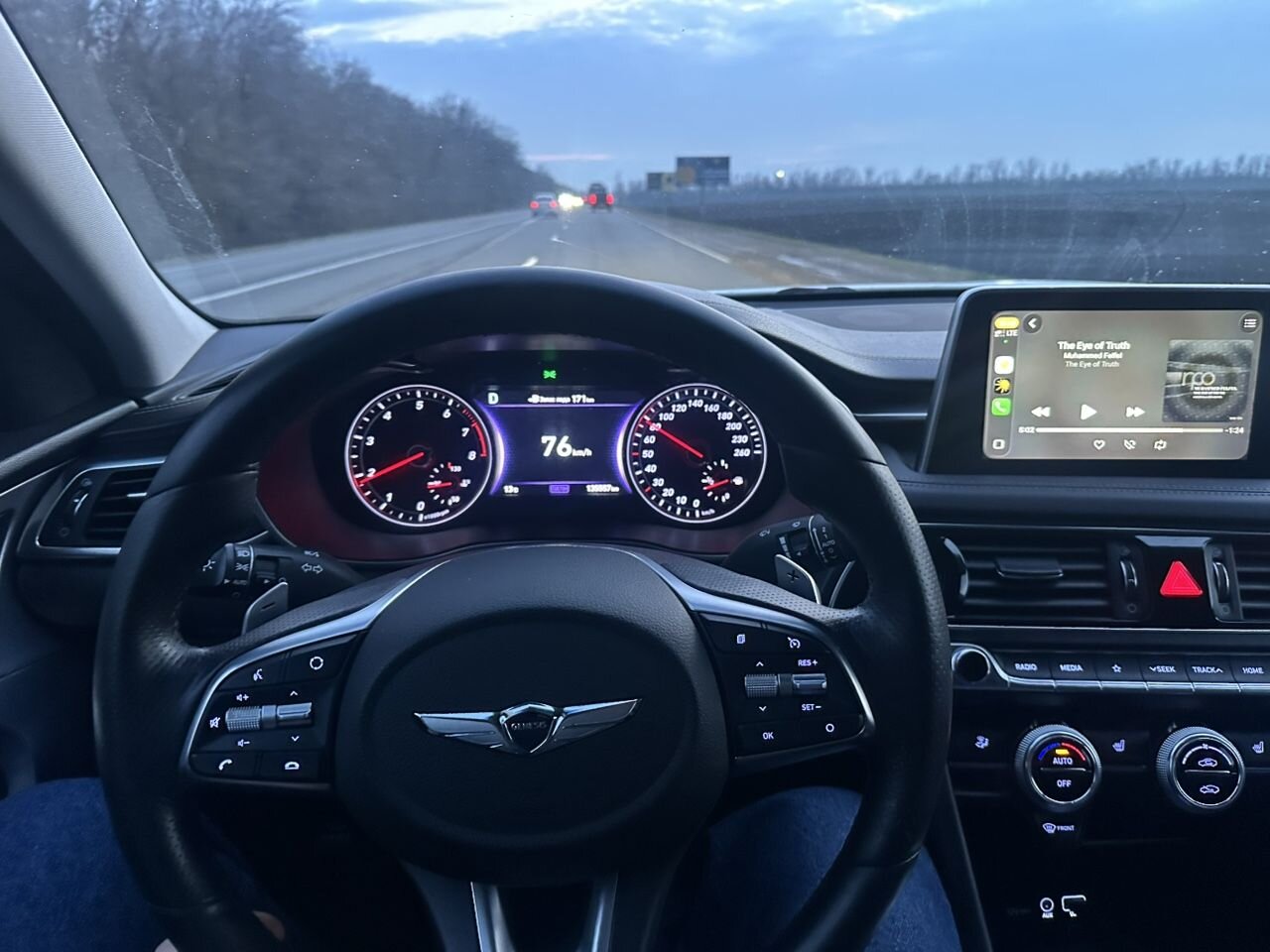 Genesis G70: фото из отзыва