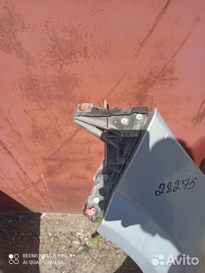 Опель астра Н Крыло левое оригинал (серебро)