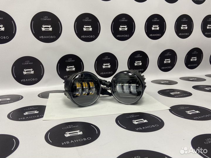 Двух режимные лед птф ниссан Т31, мурано, нот, жук