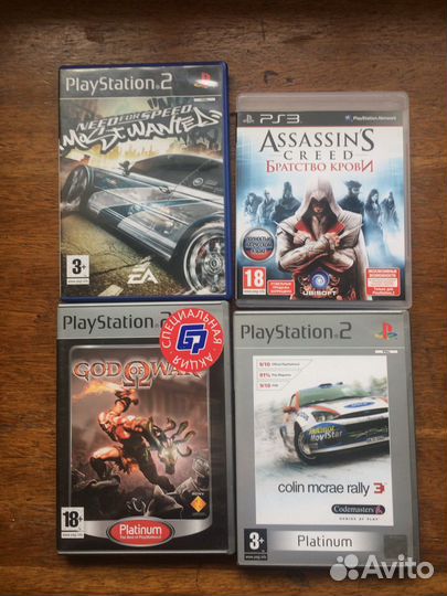 Диски PlayStation 2 лицензия