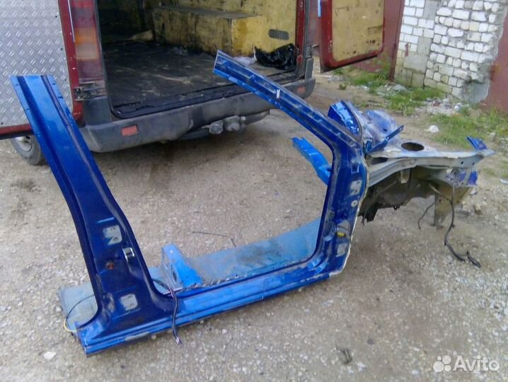 Порог со стойкой правый Fiat Albea