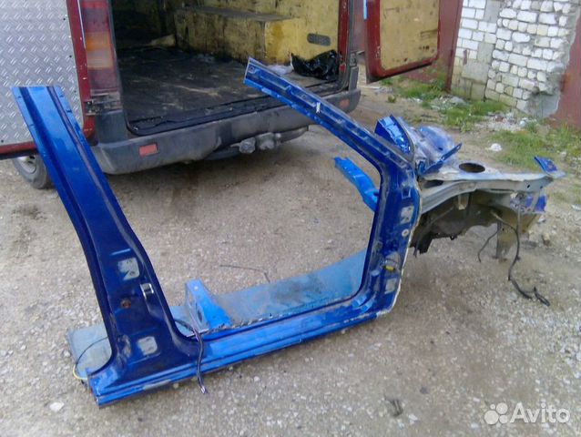 Порог со стойкой правый Fiat Albea