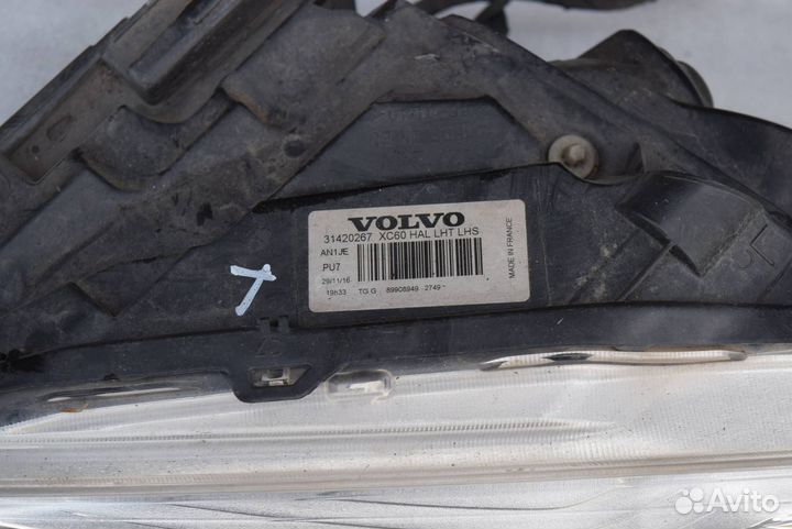 Фара левая Volvo XC60 рест. 2016 31420267