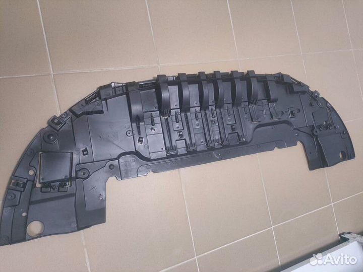 Защита бампера нижняя Меган4 (спойлер)