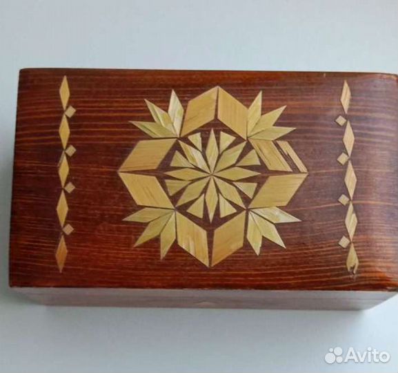 Шкатулка дерево СССР