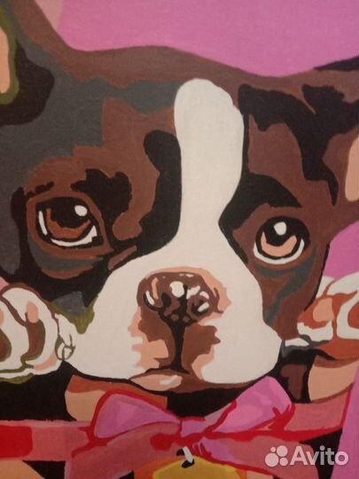 Готовая картина по номерам