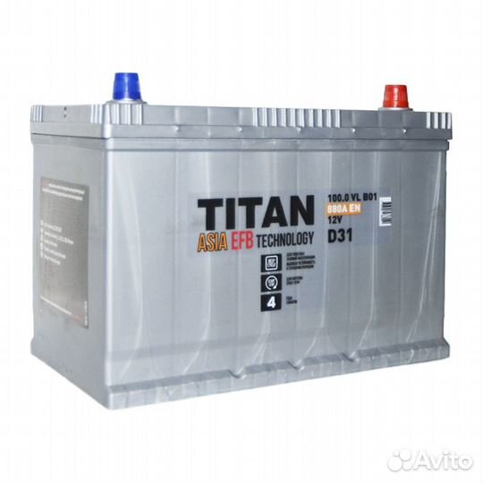 Акб Titan EFB 100 ач