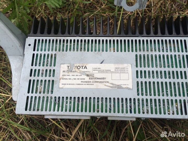 Усилитель Pioneer для Lexus RX