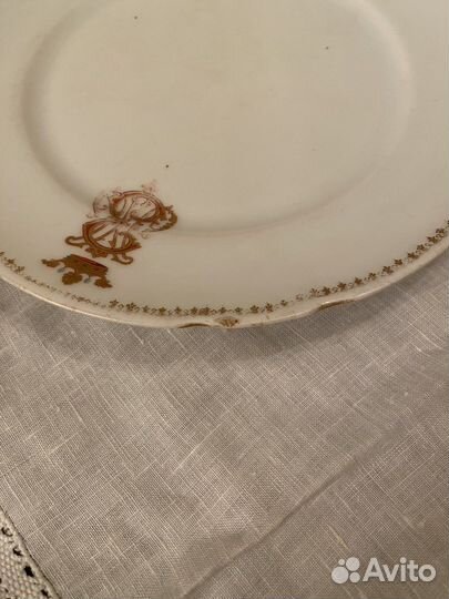 Антикварные тарелки М.С.Кузнецова