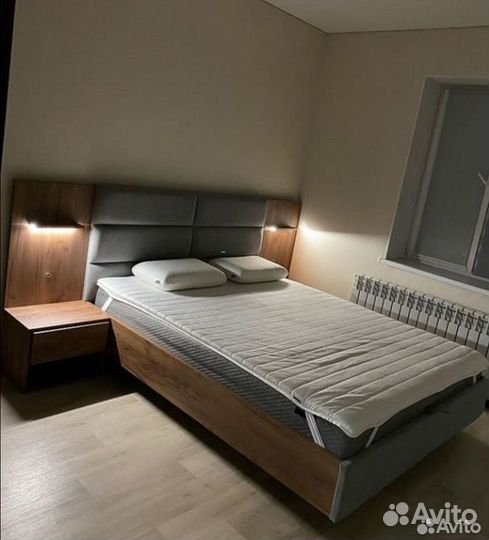 Кровать Двуспальная с подъемным механизмом