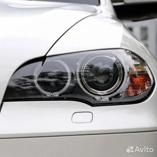 Стекла фар BMW X5 E70 2006-2013 (2шт)