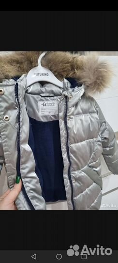 Зимний пуховик на девочку
