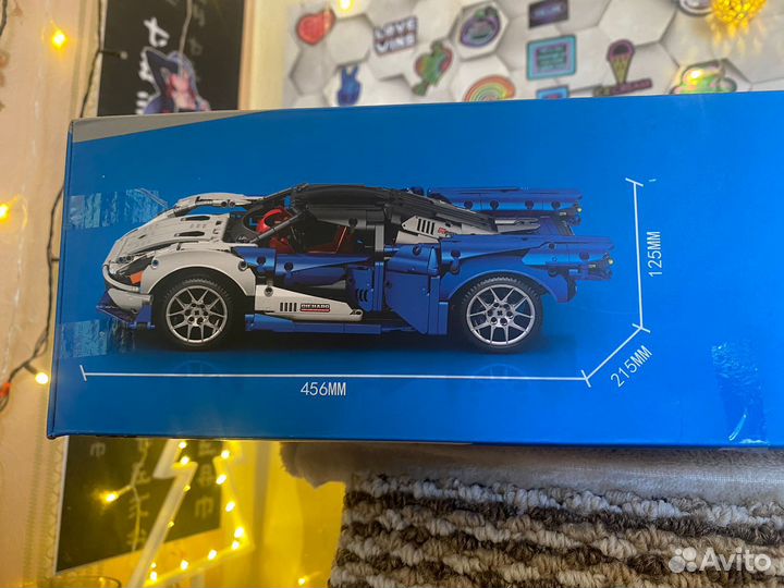 Аналог лего гоночный автомобиль