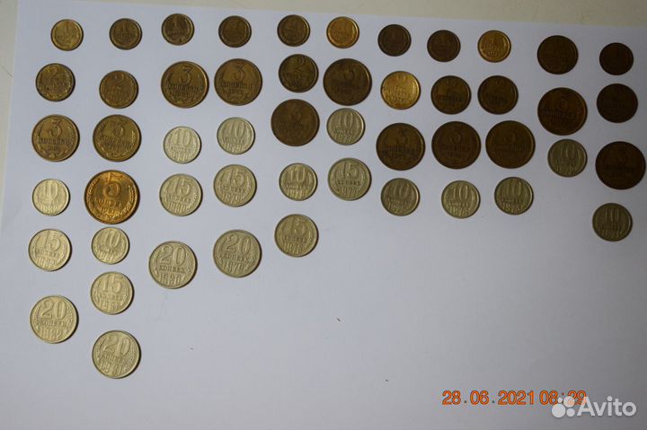 Продам набор монет