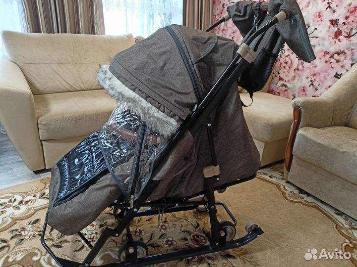 Коляска санки