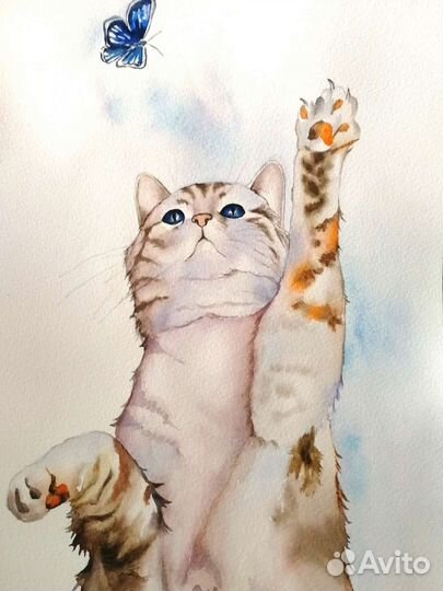 Акварельная картина