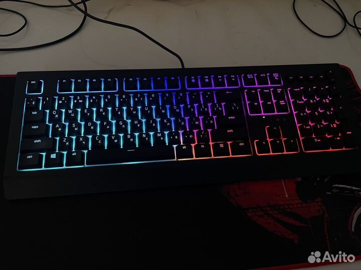 Игровая клавиатура razer cynosa v2, мембранная