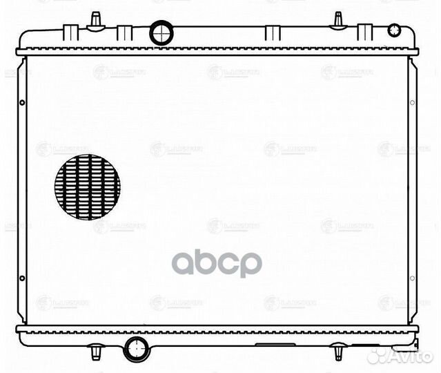 Радиатор охл. для а/м Peugeot 308 (07) /407/Cit
