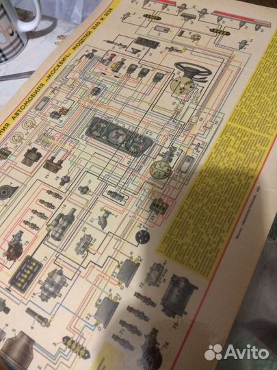 Альбом атлас автомобилей Москвич 2140 2138