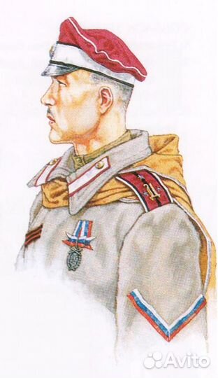 Фуражка дроздовского полка обр.1919 (Белая Армия)