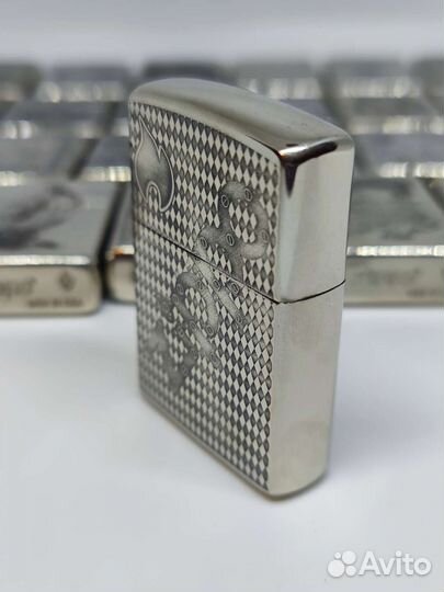 Зажигалка zippo diy armor sterling