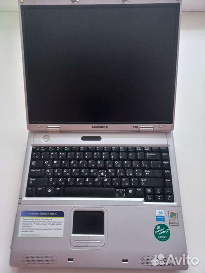 Ноутбук Samsung Р28 (на запчасти, провод, батарея)