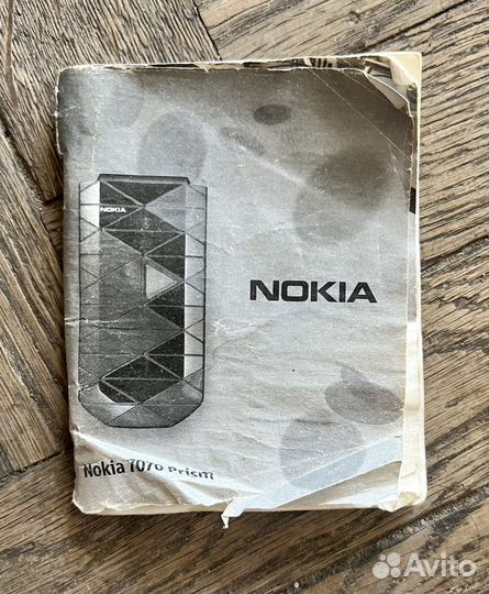 Инструкция Nokia 7070 Prism