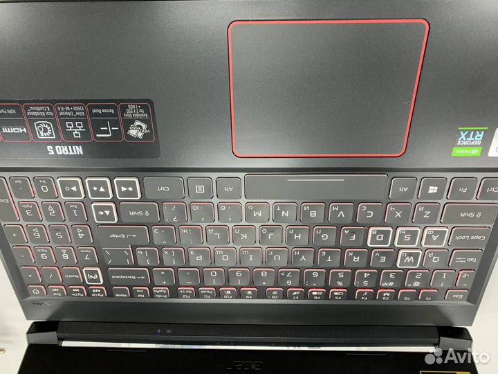 Ноутбук Acer Nitro Core i5-10/ RTX 3060 6Gb/ 144Гц