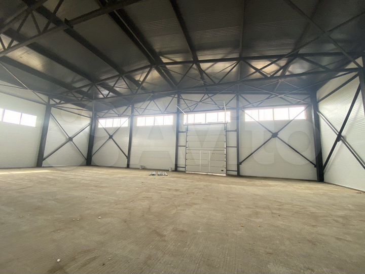 1440м² теплый склад с кран-балкой