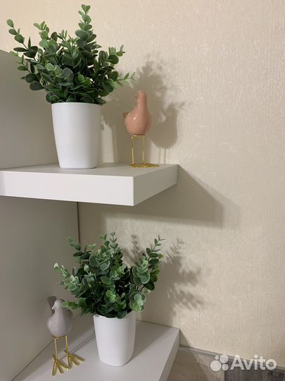 Цветы декоративные искусственные в кашпо